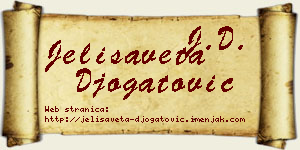 Jelisaveta Đogatović vizit kartica